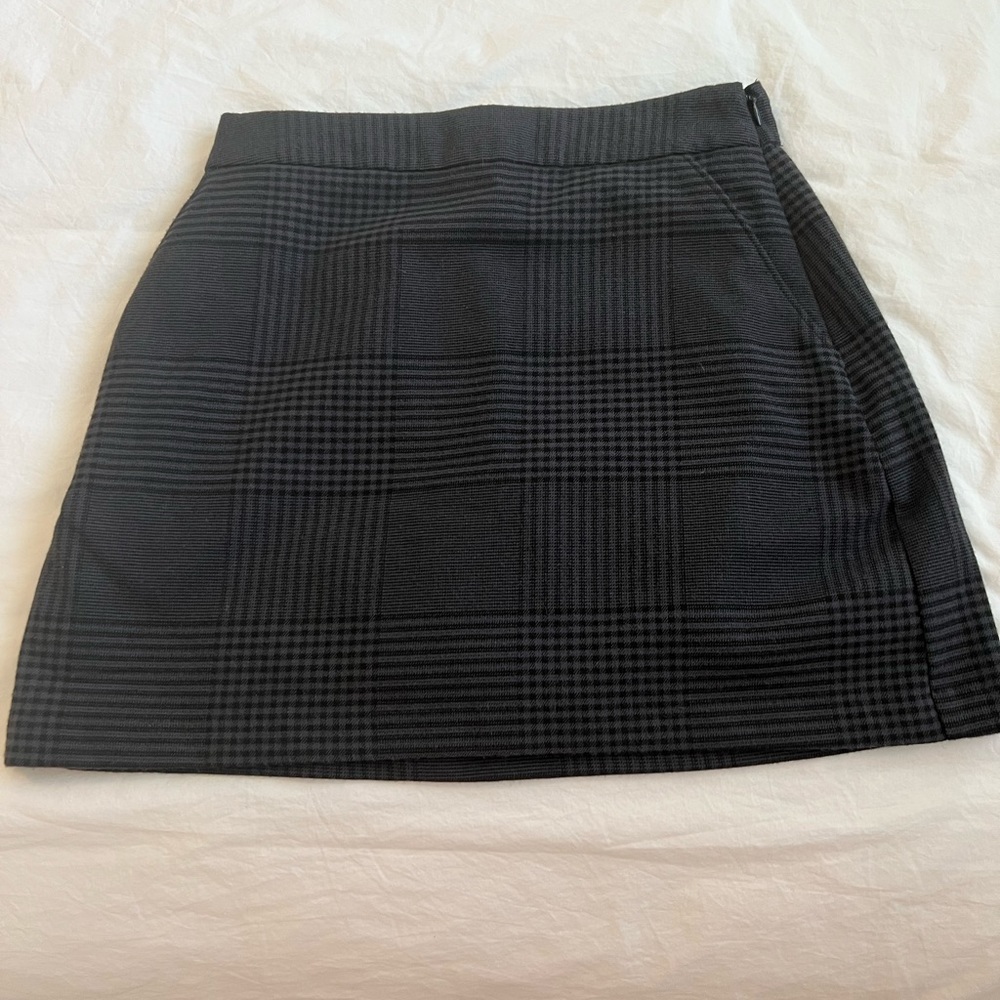 Abercrombie & Fitch Plaid Mini Skort